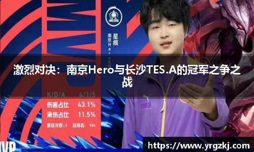 激烈对决：南京Hero与长沙TES.A的冠军之争之战